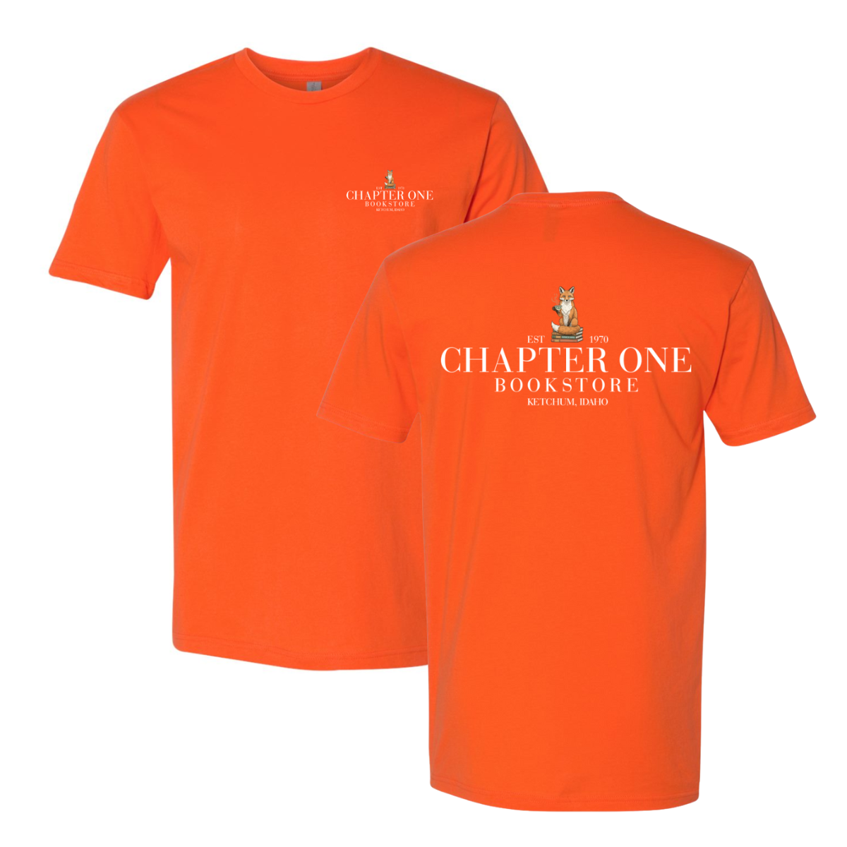 Adult Chapter One Bookstore Next Level Cotton T-Shirt