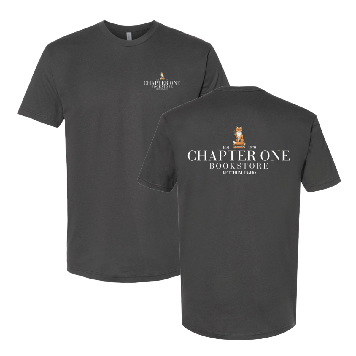 Adult Chapter One Bookstore Next Level Cotton T-Shirt