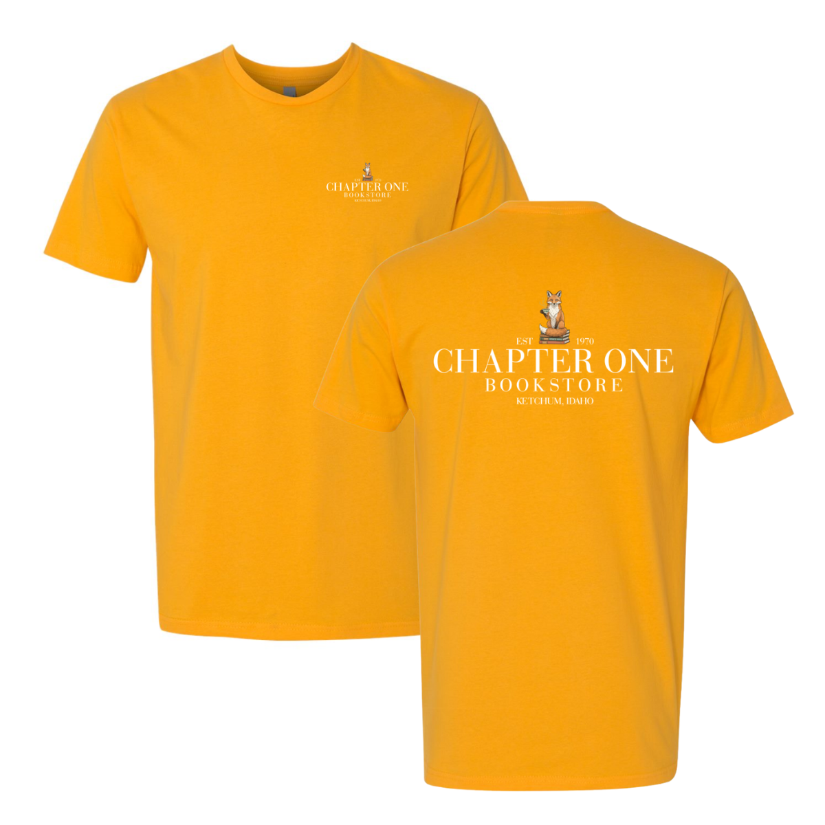 Adult Chapter One Bookstore Next Level Cotton T-Shirt