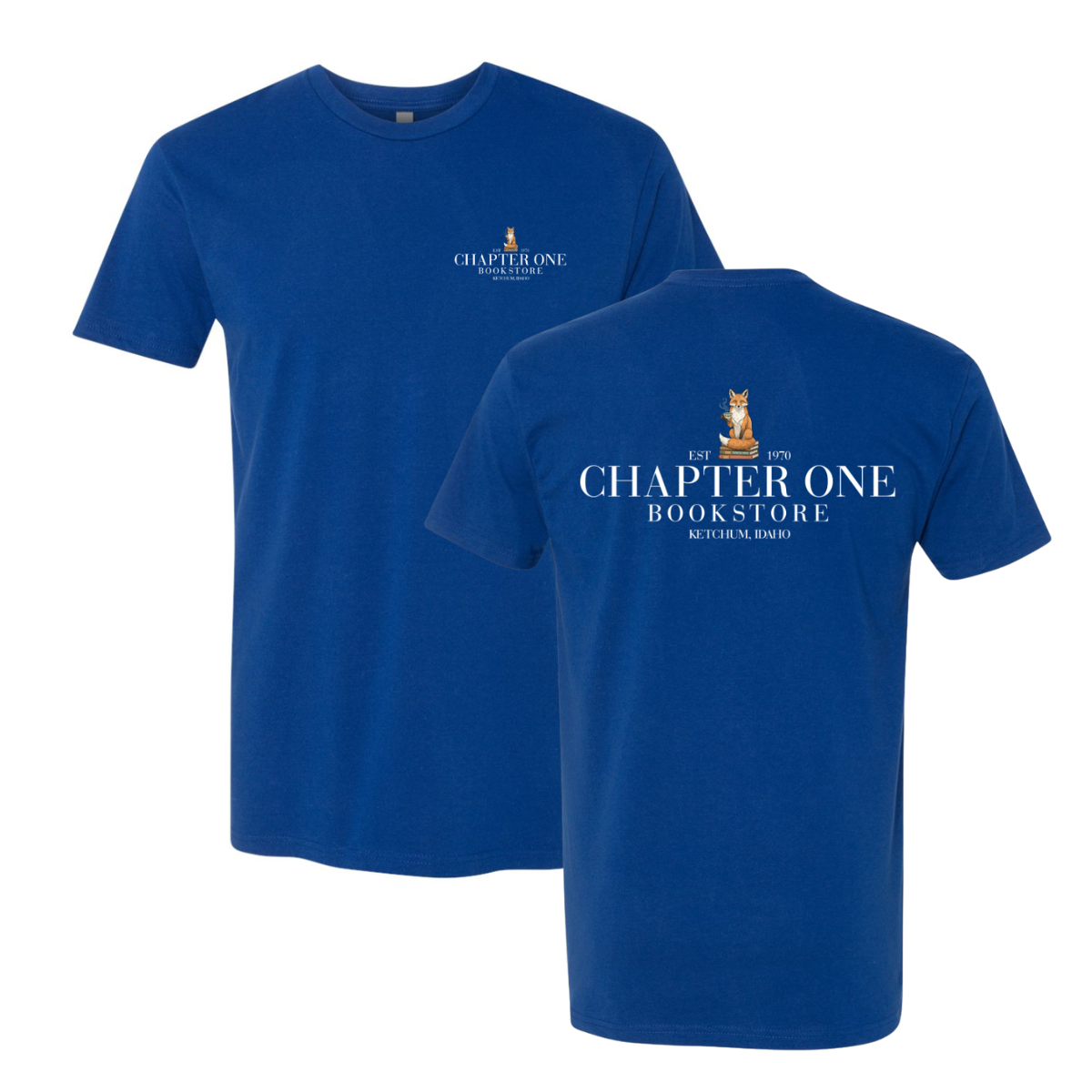 Adult Chapter One Bookstore Next Level Cotton T-Shirt