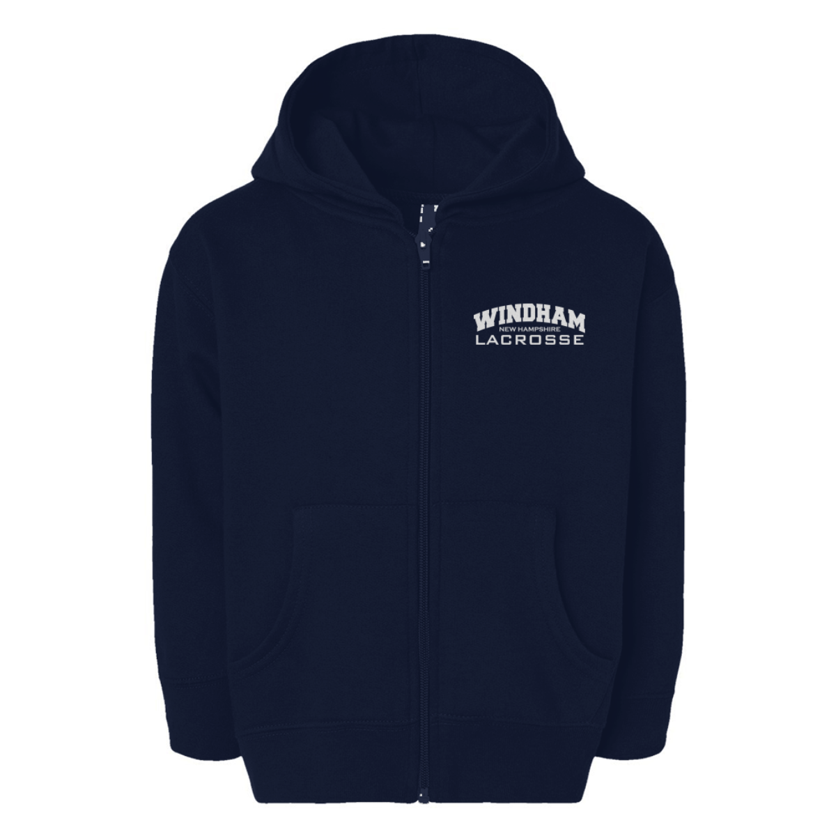 Toddler Windham Lacrosse Rabbit Skins Full-Zip Fleece Hoodie
