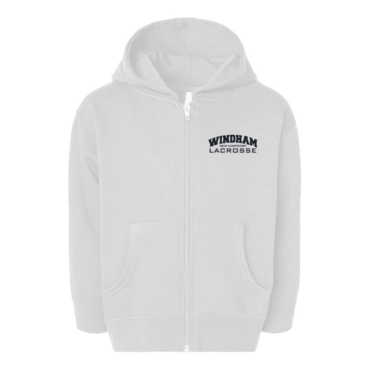 Toddler Windham Lacrosse Rabbit Skins Full-Zip Fleece Hoodie