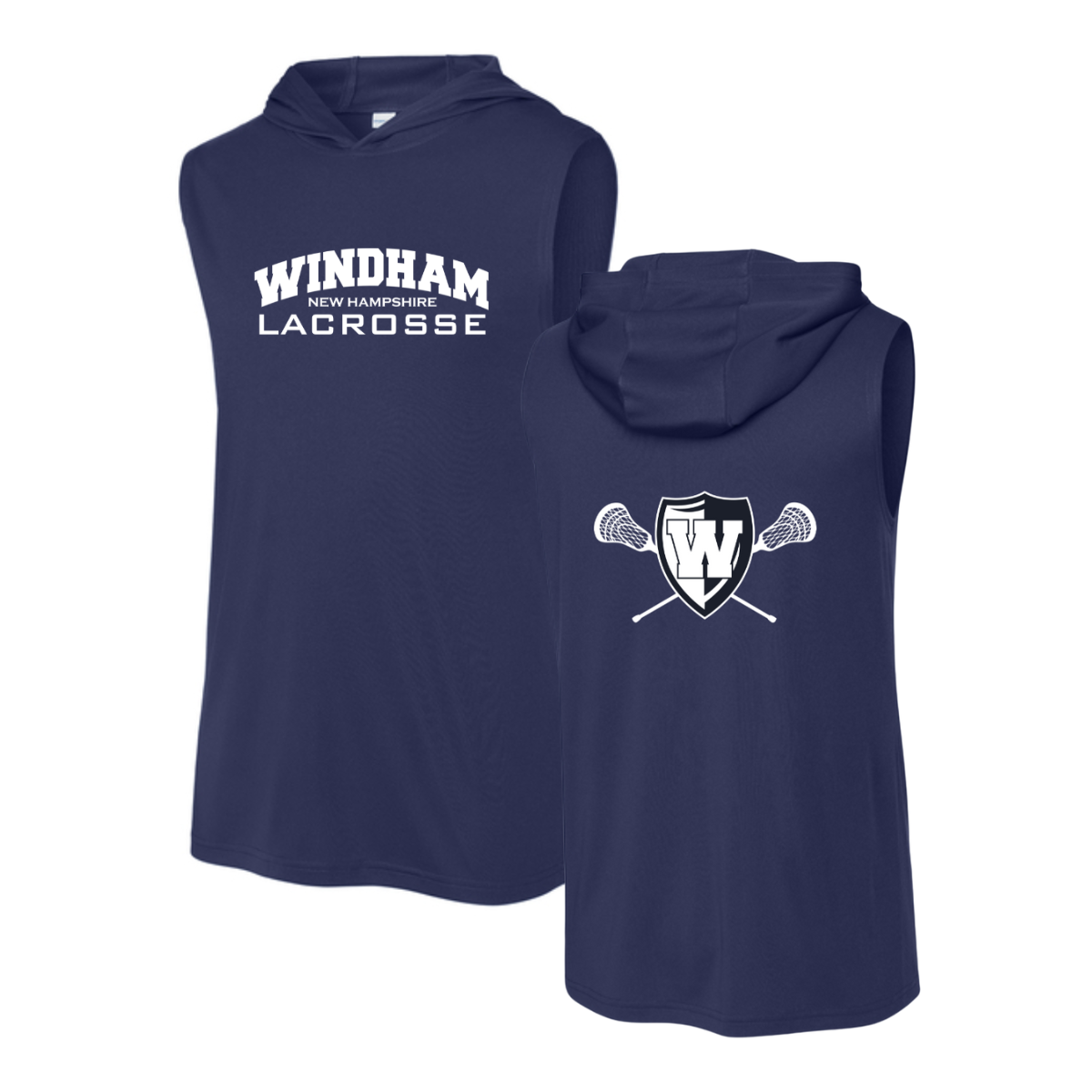 Adult Windham Lacrosse Sport-Tek Sleeveless Hoodie