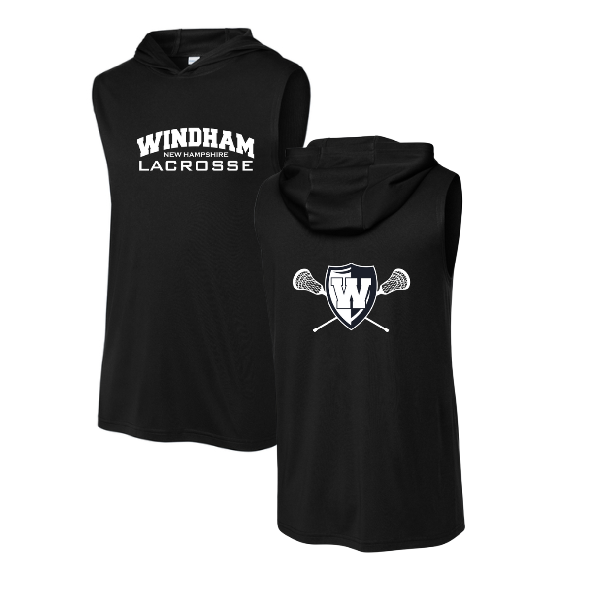Adult Windham Lacrosse Sport-Tek Sleeveless Hoodie