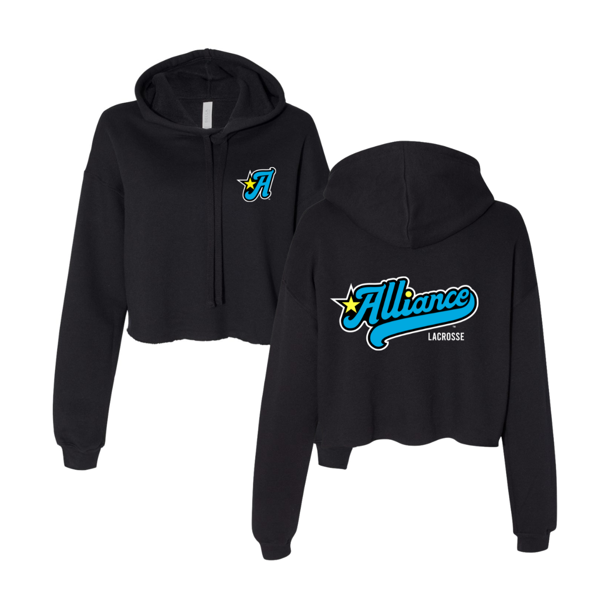 Women's Alliance Lacrosse Bella + Canvas Cropped Hoodie