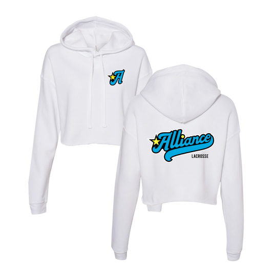 Women's Alliance Lacrosse Bella + Canvas Cropped Hoodie