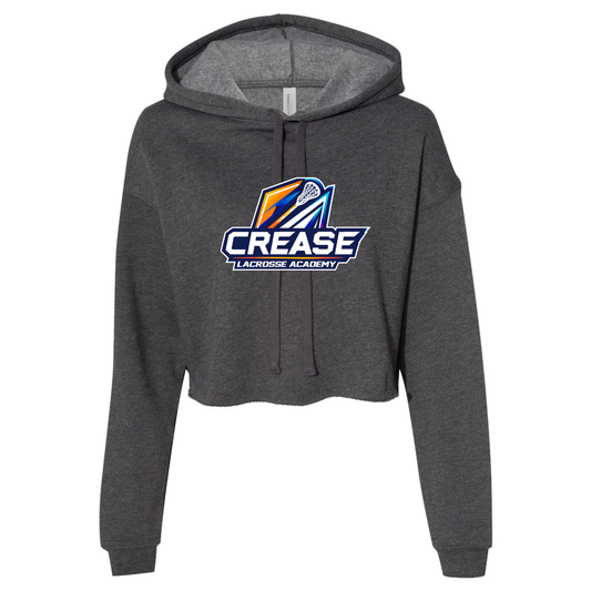 Women's Crease Lacrosse Bella + Canvas Cropped Hoodie