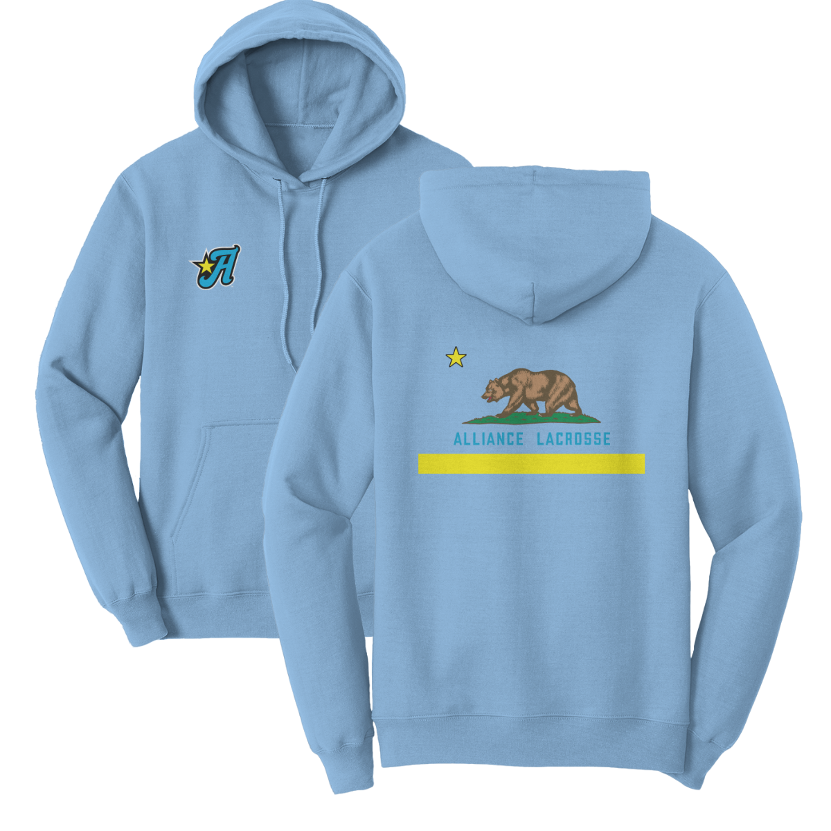 Adult Alliance Lacrosse Port & Company Fleece Hoodie