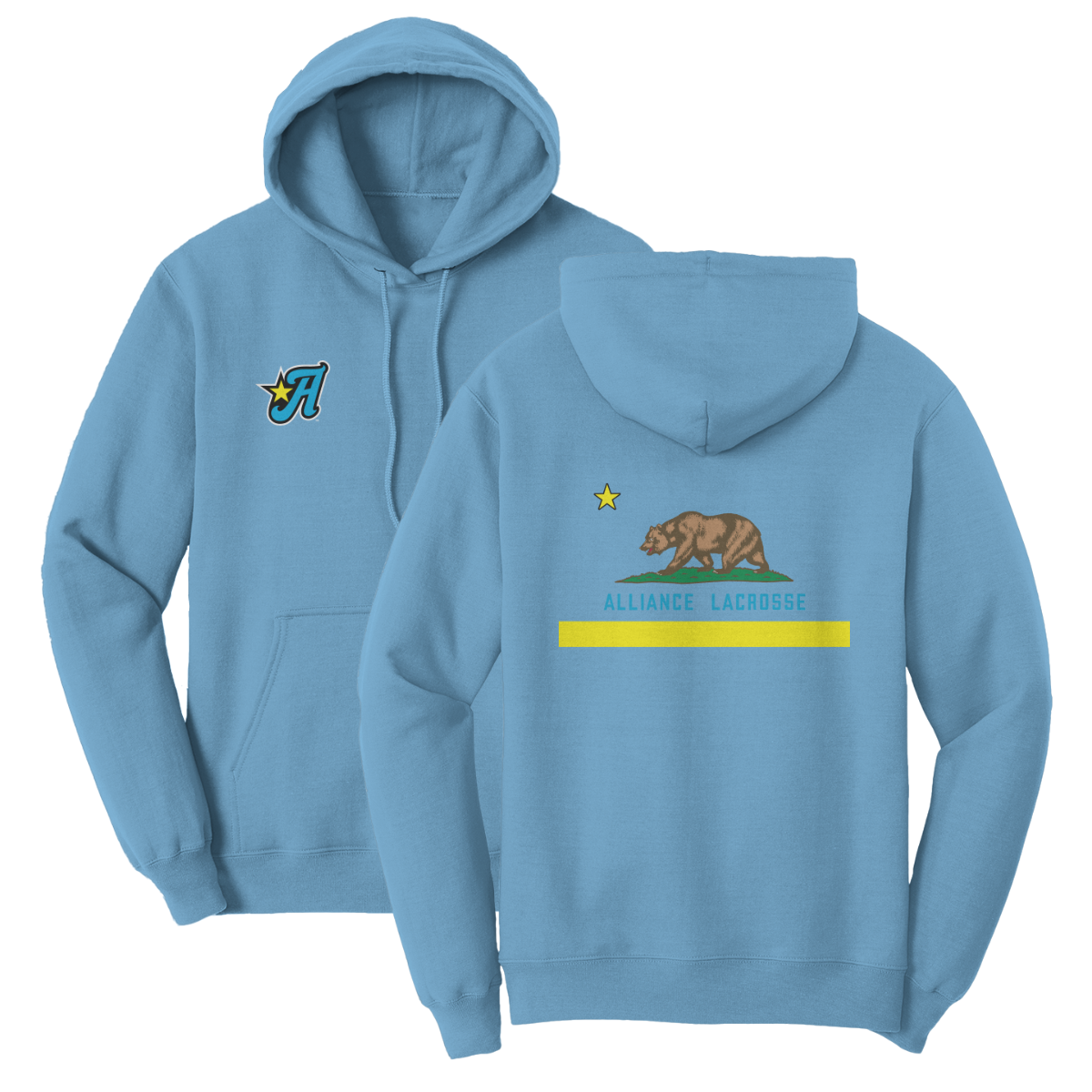 Adult Alliance Lacrosse Port & Company Fleece Hoodie