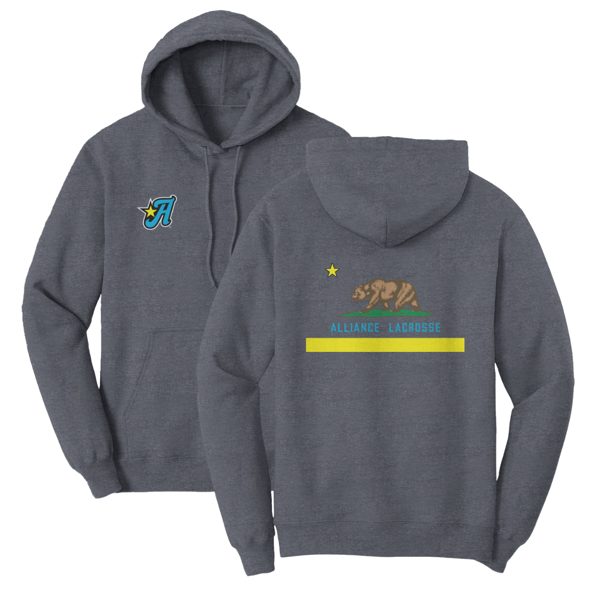 Adult Alliance Lacrosse Port & Company Fleece Hoodie