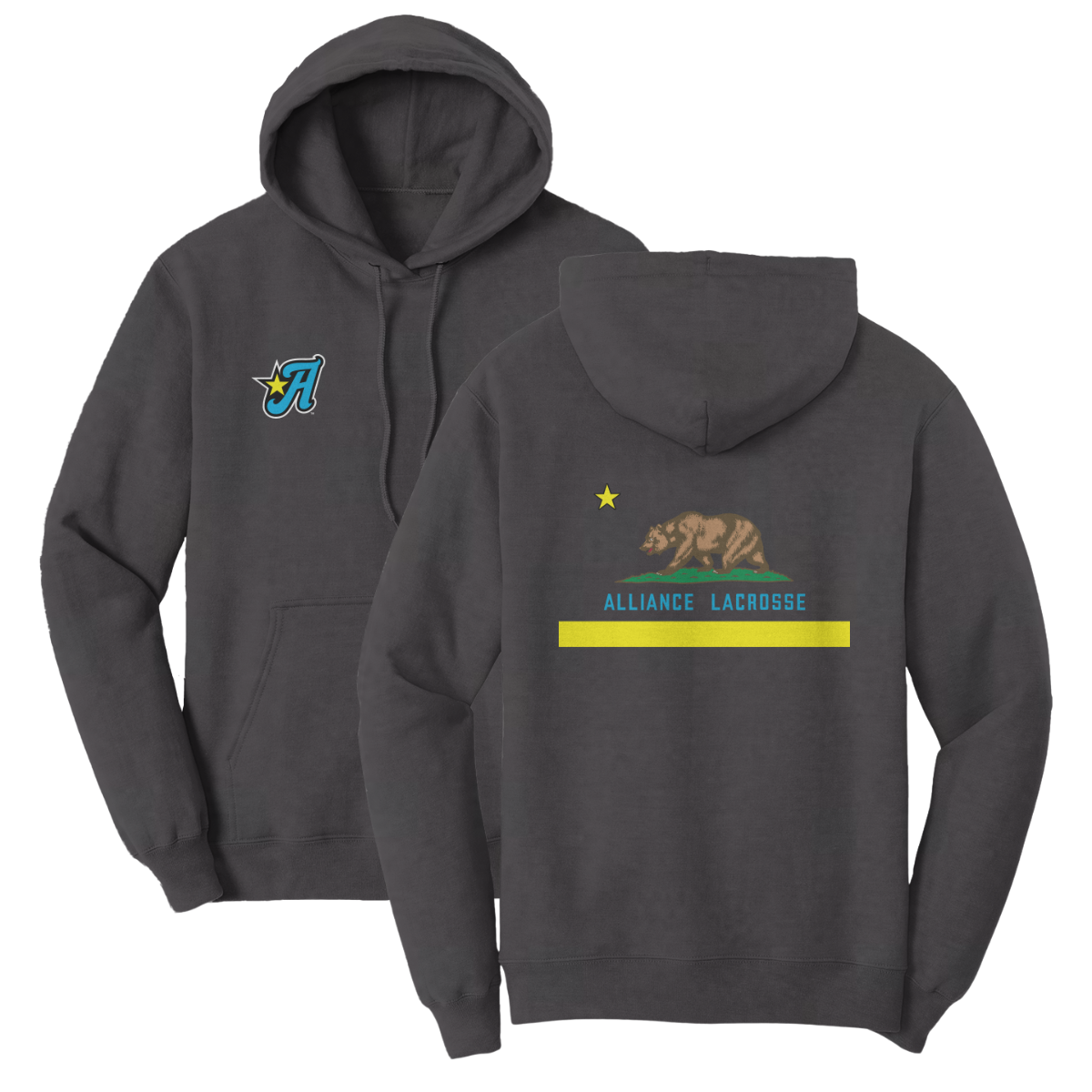 Adult Alliance Lacrosse Port & Company Fleece Hoodie