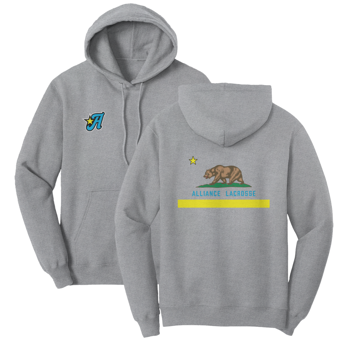 Adult Alliance Lacrosse Port & Company Fleece Hoodie