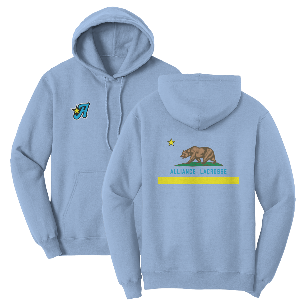 Adult Alliance Lacrosse Port & Company Fleece Hoodie