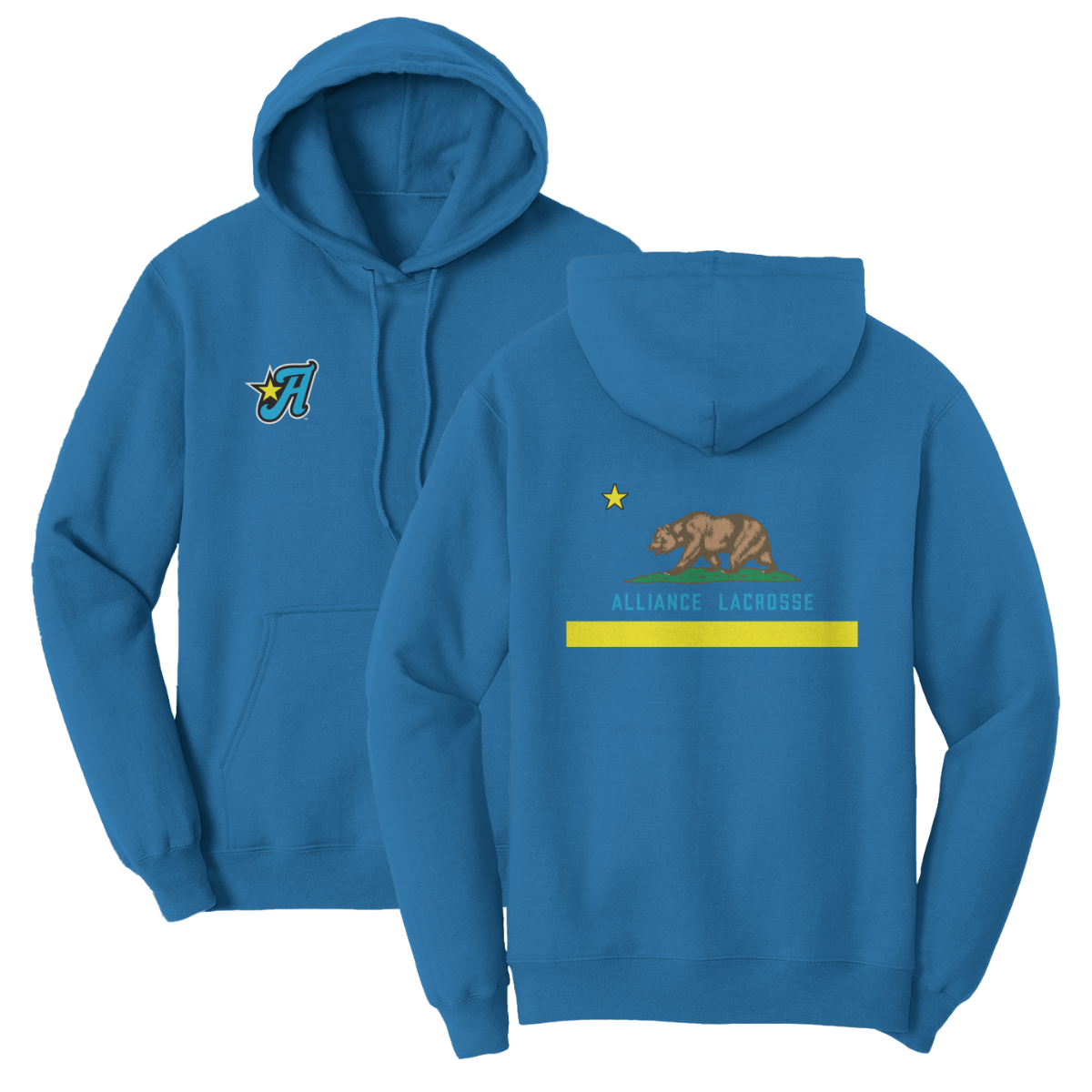 Adult Alliance Lacrosse Port & Company Fleece Hoodie