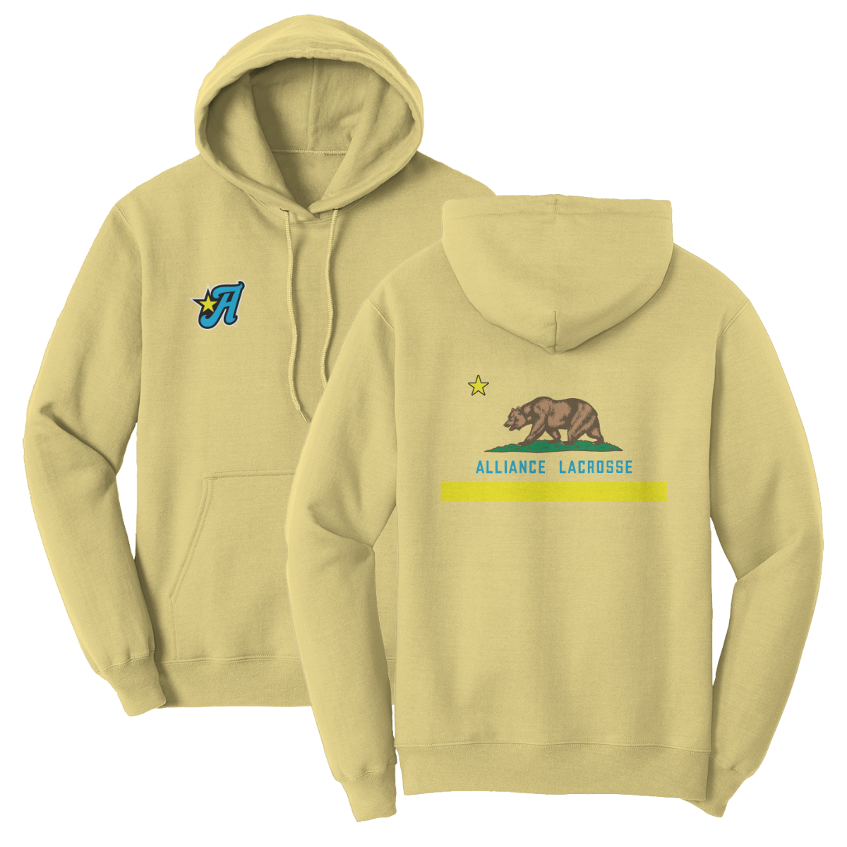 Adult Alliance Lacrosse Port & Company Fleece Hoodie