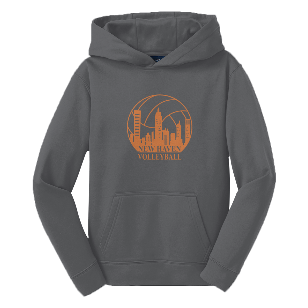 Youth New Haven Volleyball Sport-Tek Performance Hoodie