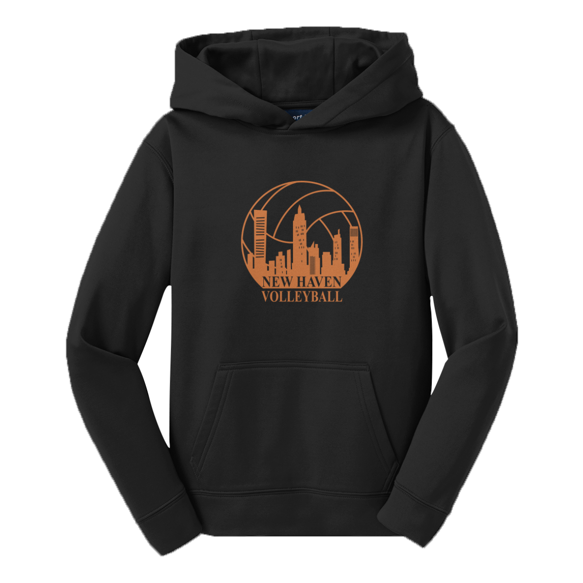 Youth New Haven Volleyball Sport-Tek Performance Hoodie