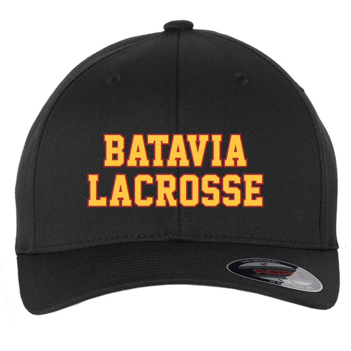 Batavia Lacrosse Flexfit Fitted Baseball Hat