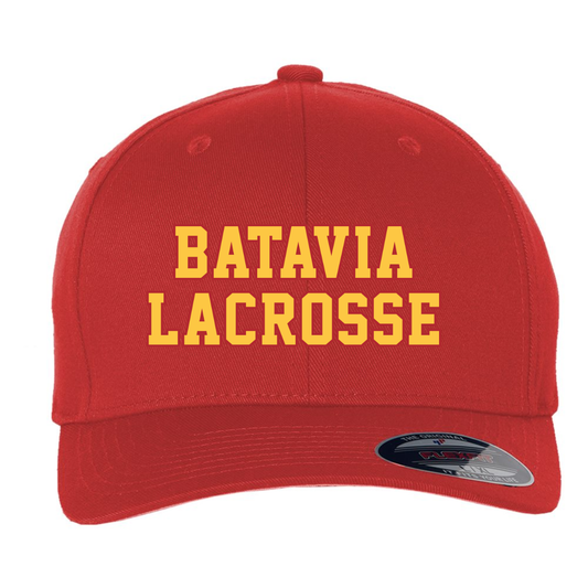 Batavia Lacrosse Flexfit Fitted Baseball Hat