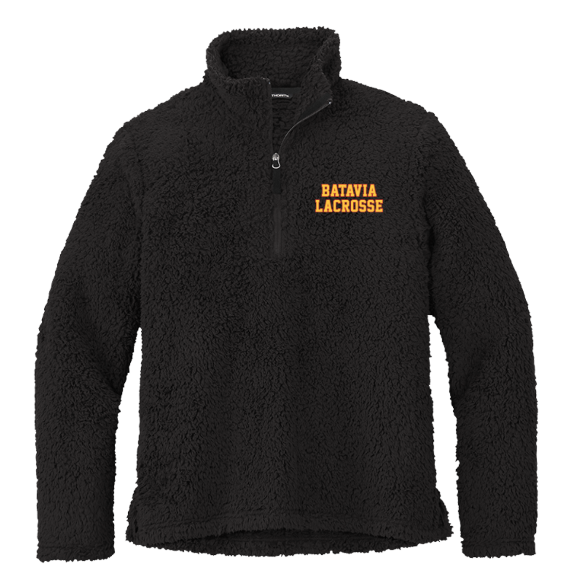 Adult Batavia Lacrosse Port Authority Sherpa 1/4 Zip Fleece