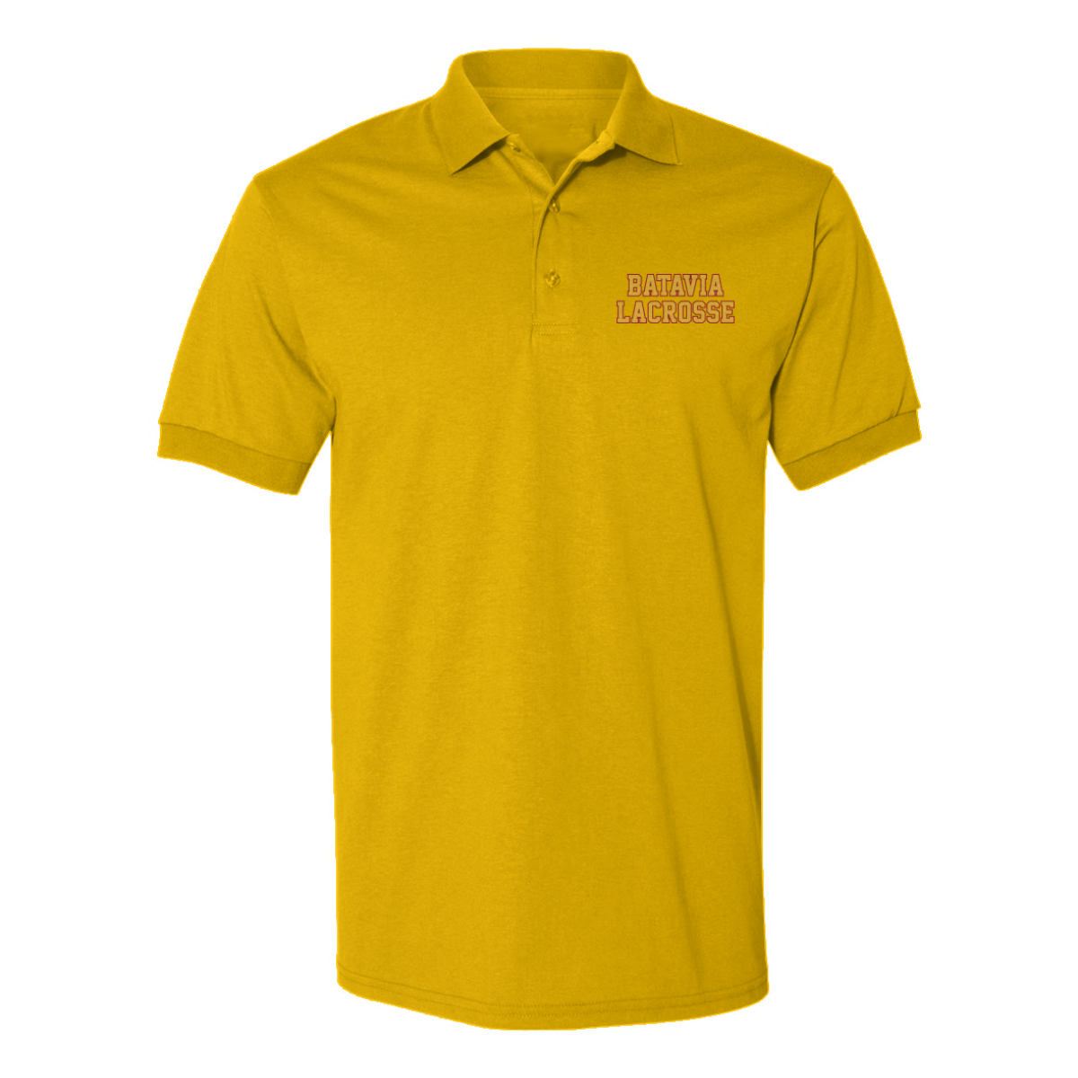 Adult Batavia Lacrosse Gildan Dryblend Polo