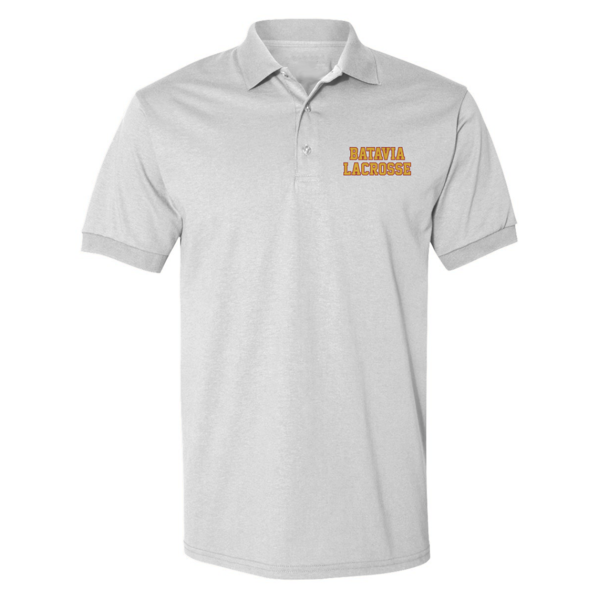 Adult Batavia Lacrosse Gildan Dryblend Polo