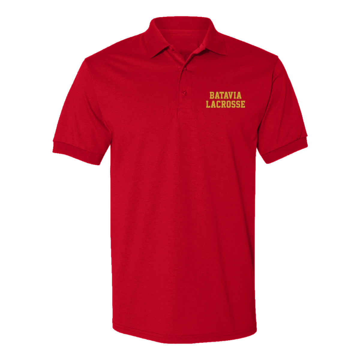 Adult Batavia Lacrosse Gildan Dryblend Polo