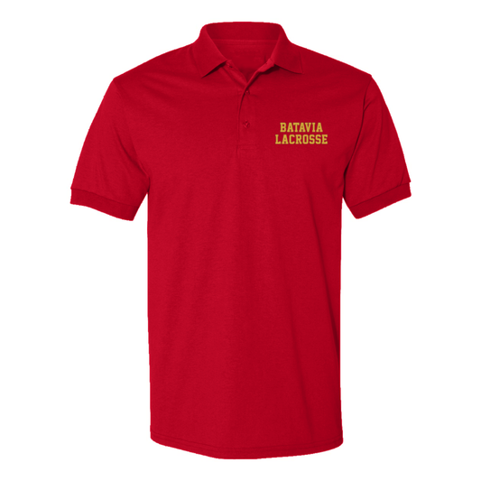 Adult Batavia Lacrosse Gildan Dryblend Polo