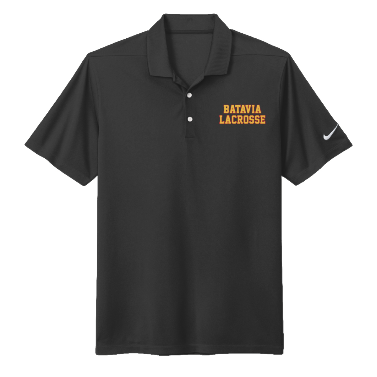 Adult Batavia Lacrosse Nike Dri-FIT Micro Pique 2.0 Polo