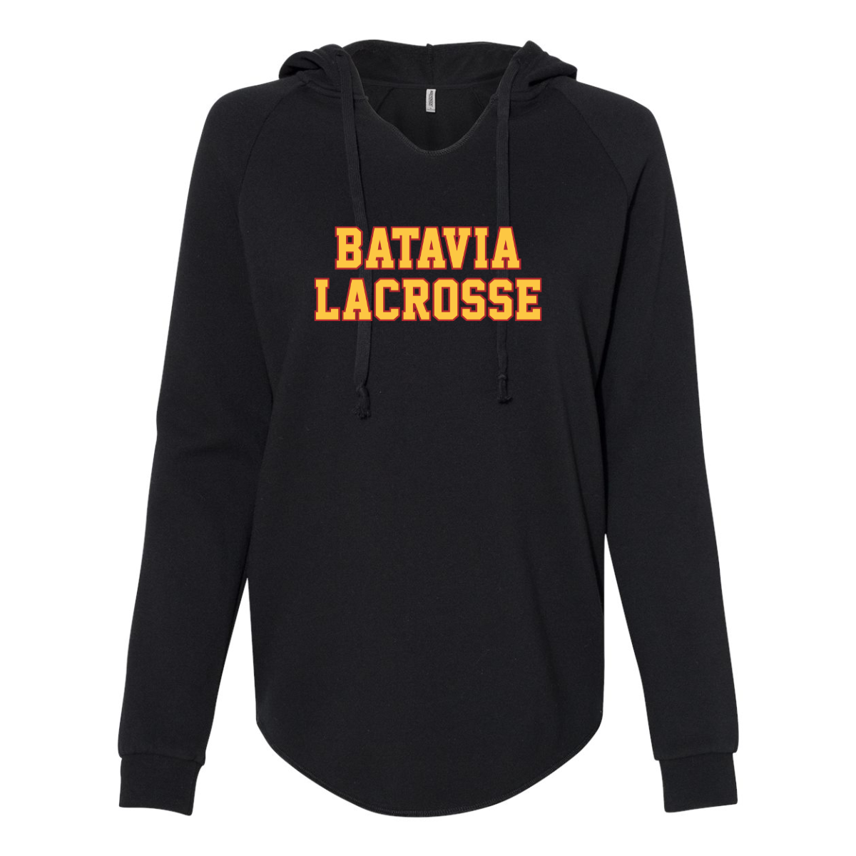 Women's Batavia Lacrosse Lightweight Wash Hooded Sweatshirt