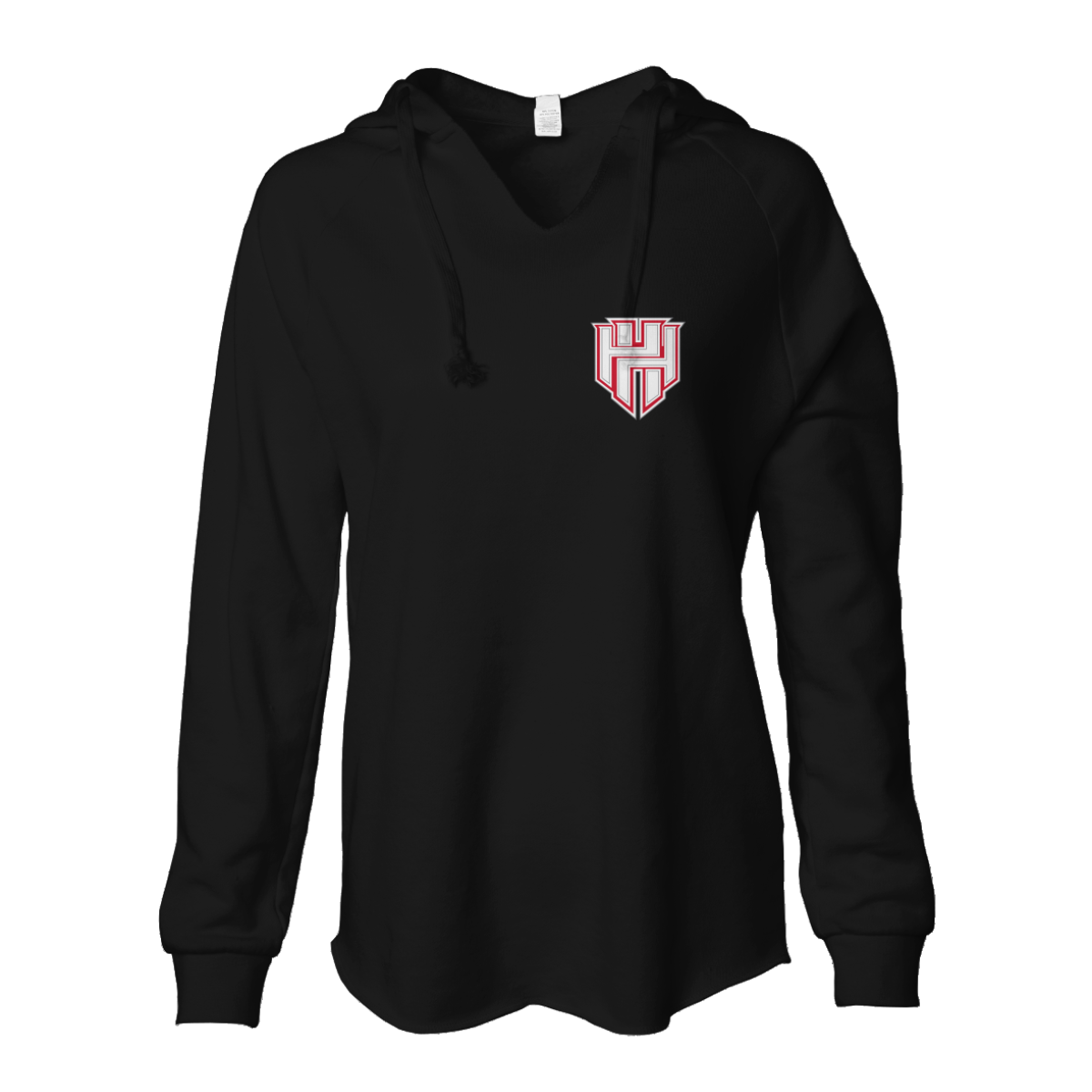 Women's Heart and Hustle Baseball ITC Lightweight Wash Hoodie