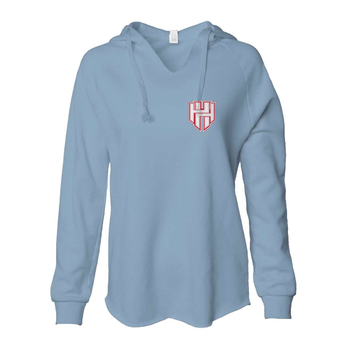 Women's Heart and Hustle Baseball ITC Lightweight Wash Hoodie
