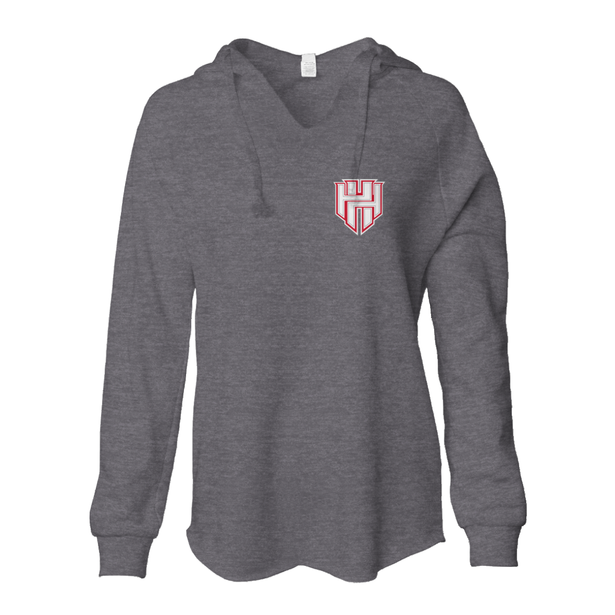 Women's Heart and Hustle Baseball ITC Lightweight Wash Hoodie