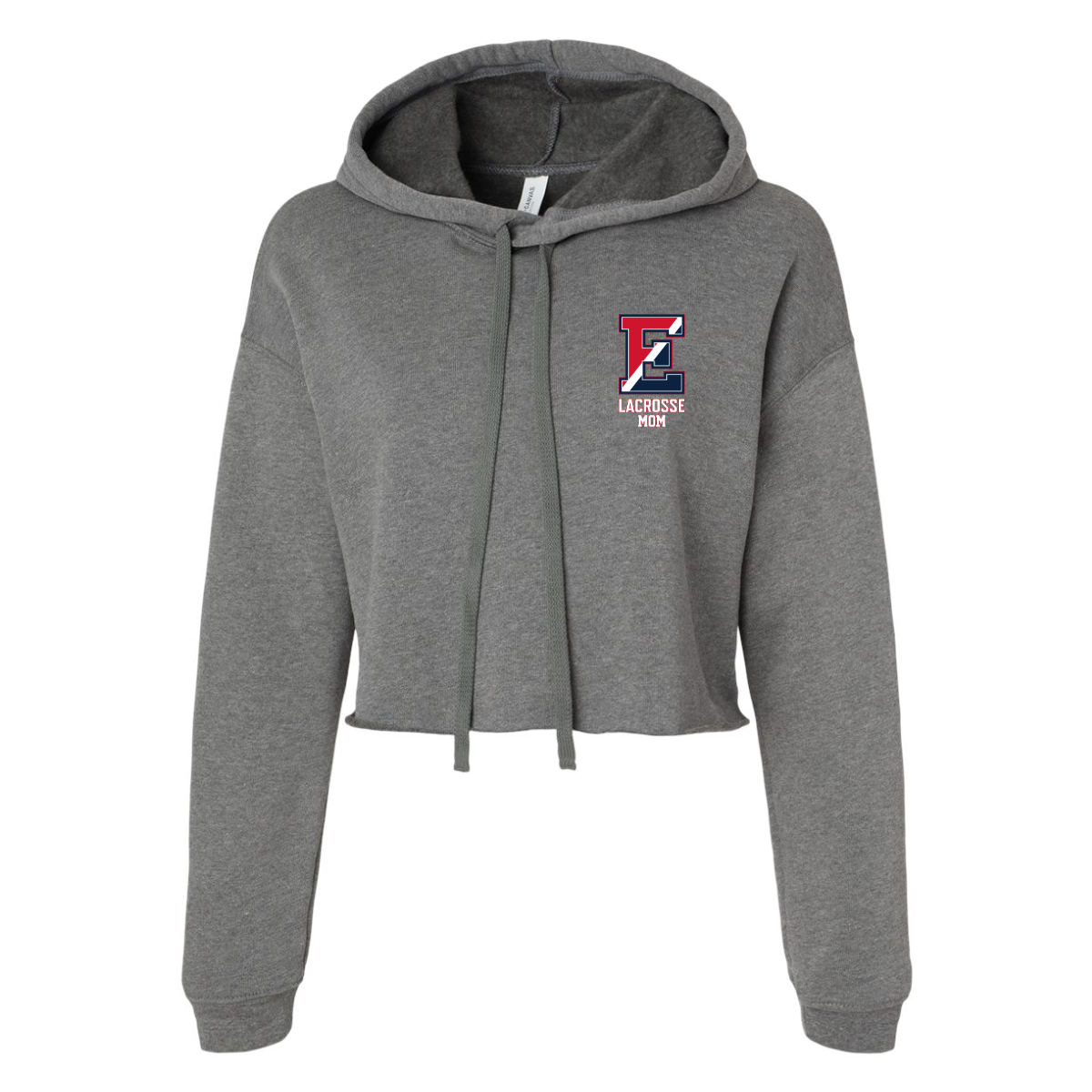 Women's CBE Lacrosse Bella + Canvas Cropped Hoodie