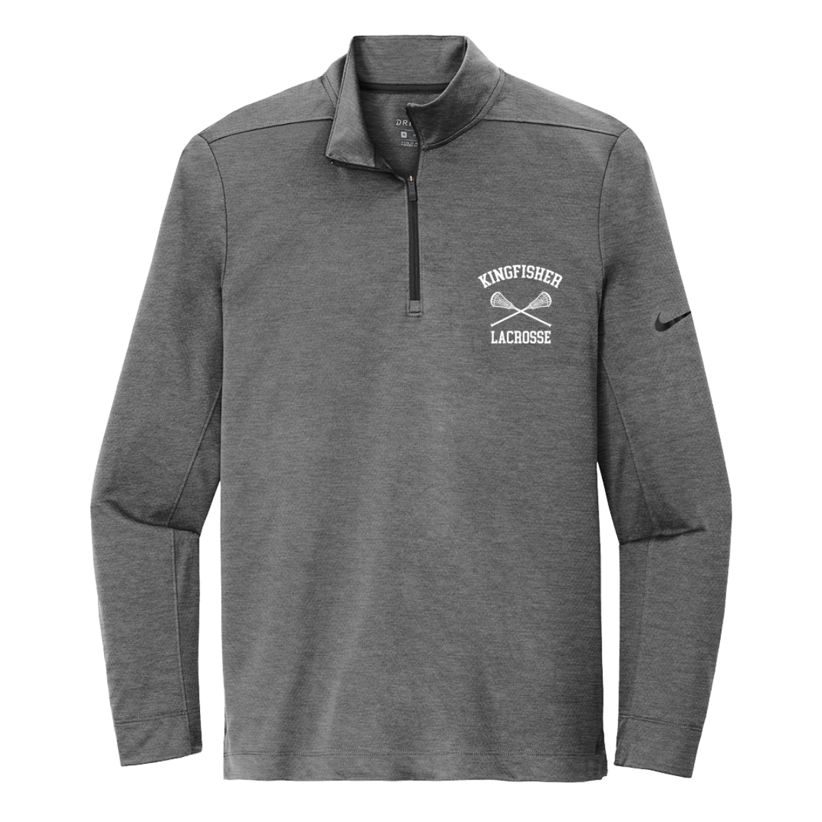 Adult Kingfisher Lacrosse Nike Dry 1/2 Zip Cover Up