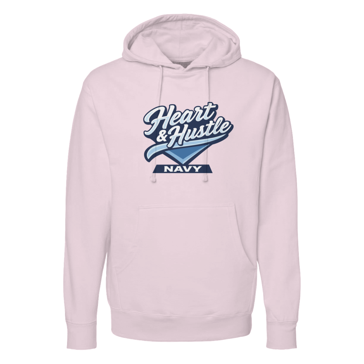 Adult Heart and Hustle Baseball ITC Midweight Crewneck Sweatshirt