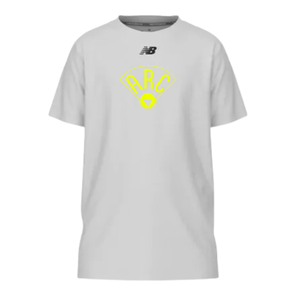 Youth New Balance Activate Tech T Shirt - Highlight Yellow