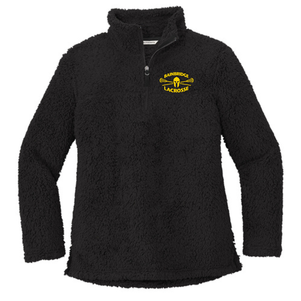 Adult Bainbridge Boys Lacrosse Port Authority Sherpa 1/4 Zip Fleece