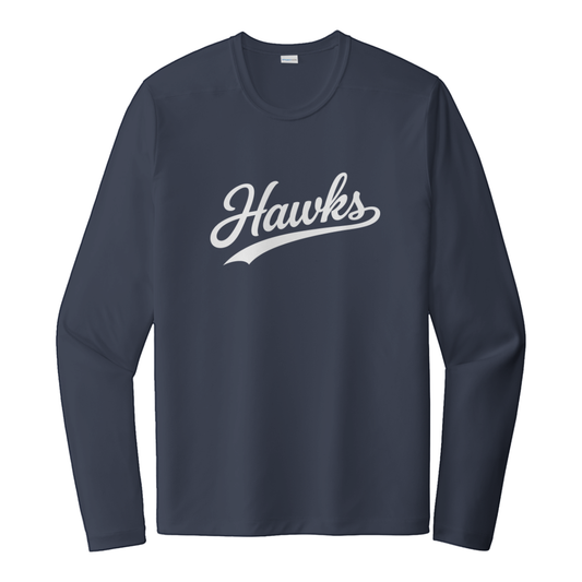 Adult Hopewell Hawks Sport-Tek Posi-UV Pro LS Tee