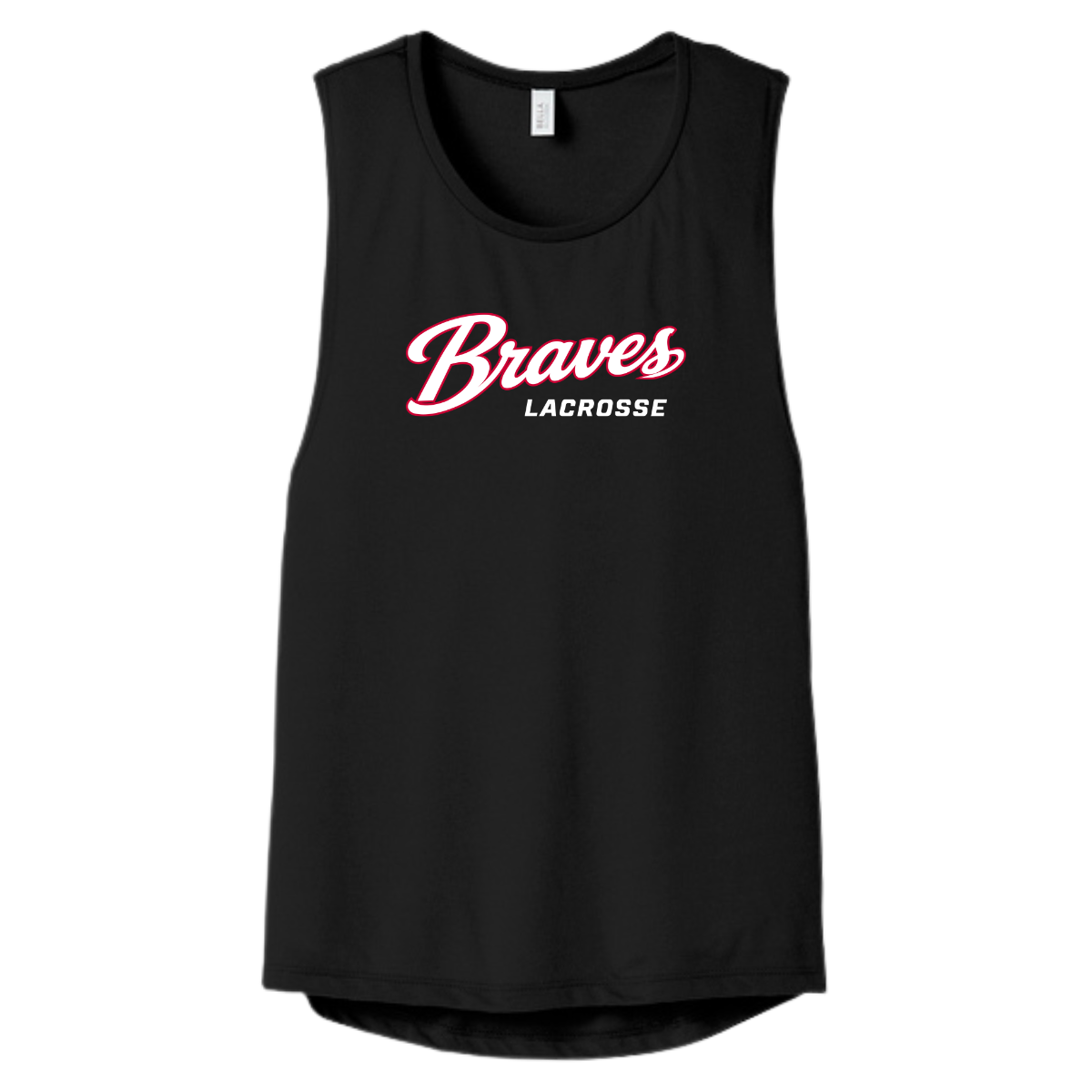 Women's Chopticon Lacrosse Bella + Canvas Flowy Scoop Muscle Tank