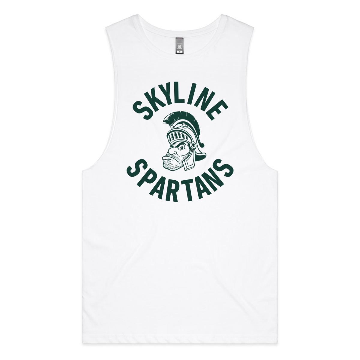 Adult Skyline Spartans Lacrosse AS Colour Barnard Tank