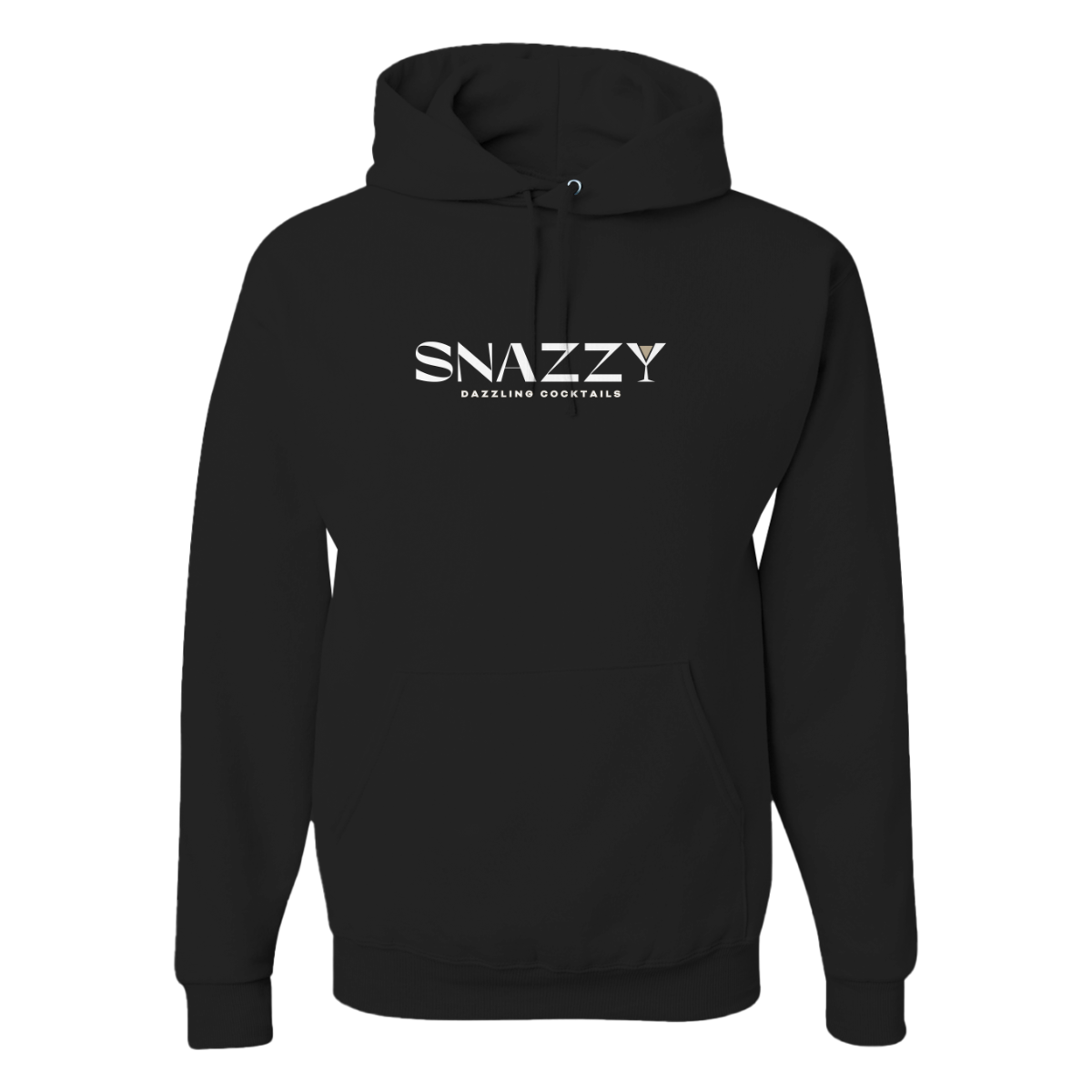 Adult Snazzy Jerzees Blend Hooded Sweatshirt