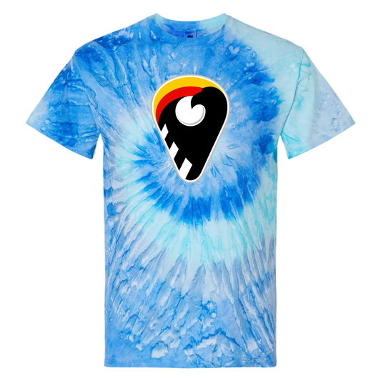 Tie Dye Blue Jerry Adult T Shirt