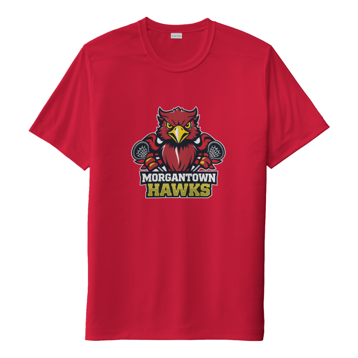 Adult Morgantown Lacrosse Sport-Tek Posi-UV Pro Tee