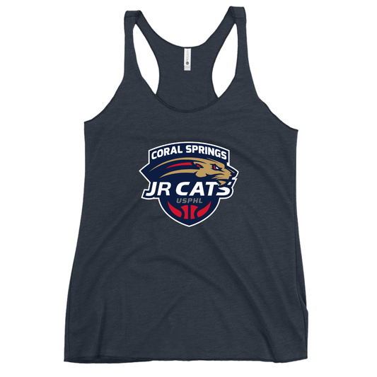 Women's Coral Springs Jr Cats Next Level Racerback Tank Top