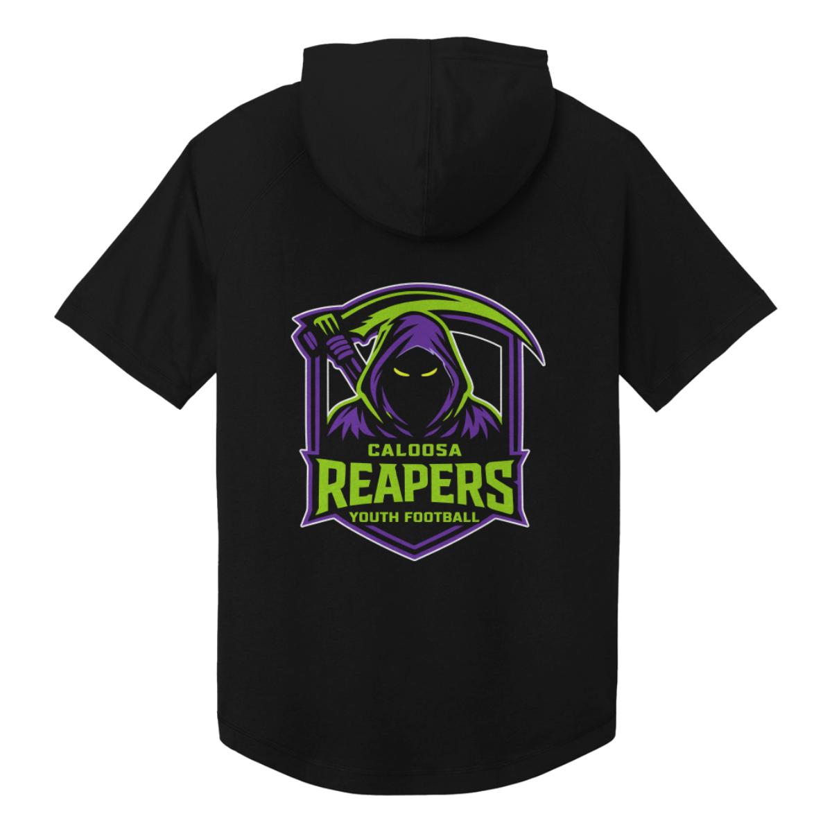 Adult Caloosa Reapers Sport-Tek Posi-Charge Tri-Blend Wicking SS Hoodie