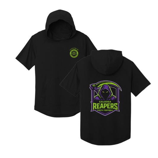 Adult Caloosa Reapers Sport-Tek Posi-Charge Tri-Blend Wicking SS Hoodie