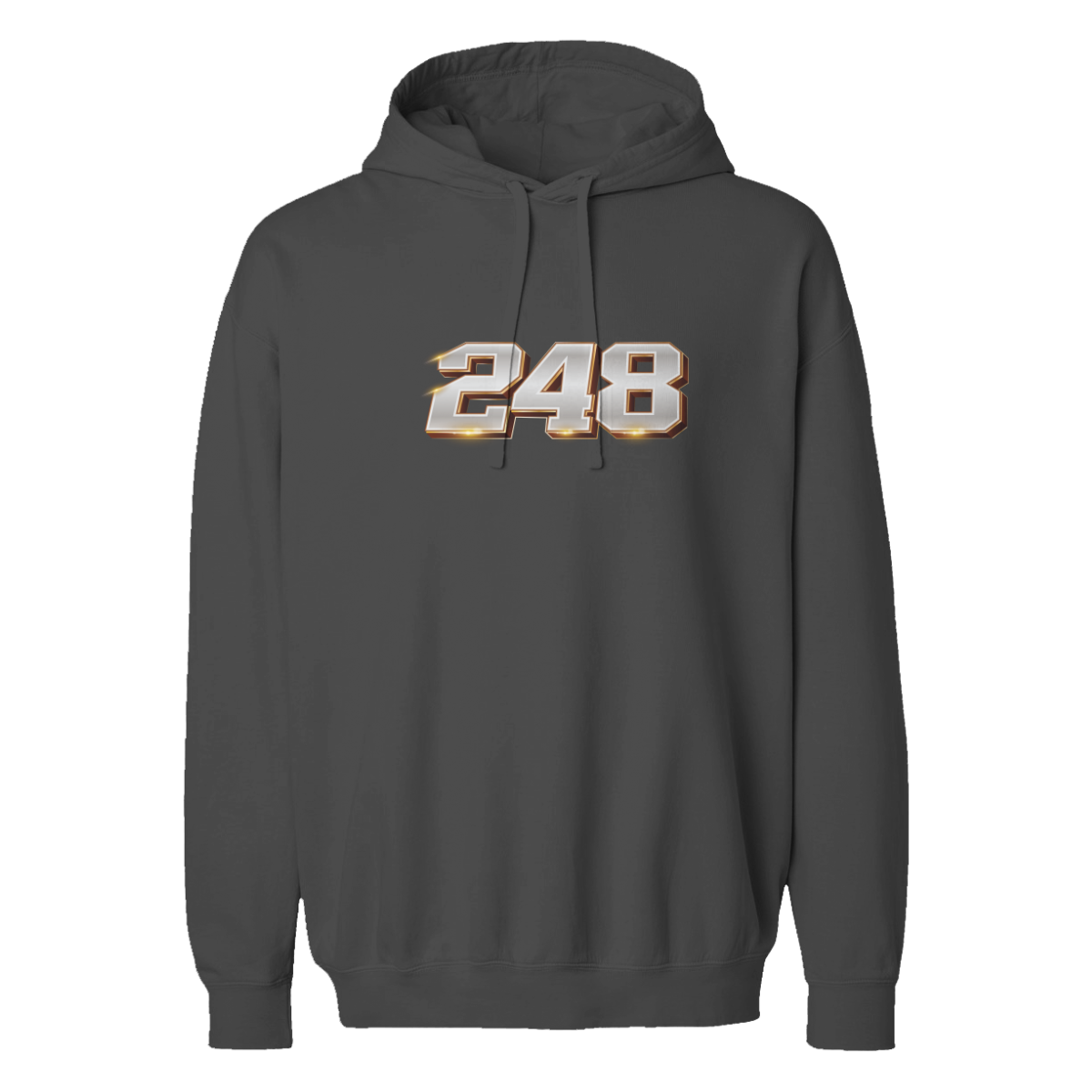 Adult 248 Lacrosse Comfort Colors Lightweight Hoodie