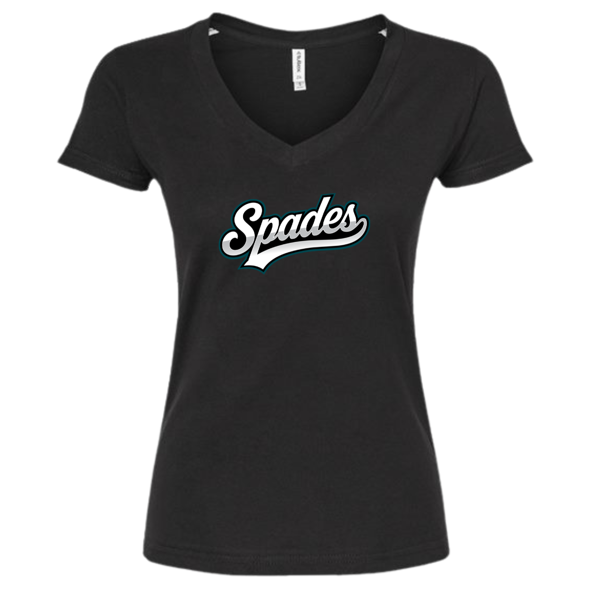 Women's South Bay Spades Tultex V-Neck T-Shirt