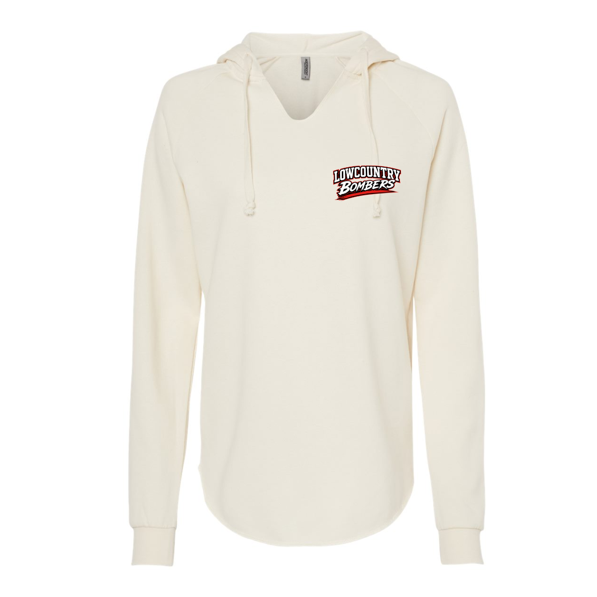 Women's Lowcountry Bombers ITC Lightweight Wash Hooded Sweatshirt